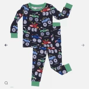 Little Sleepies monster truck pjs 4t